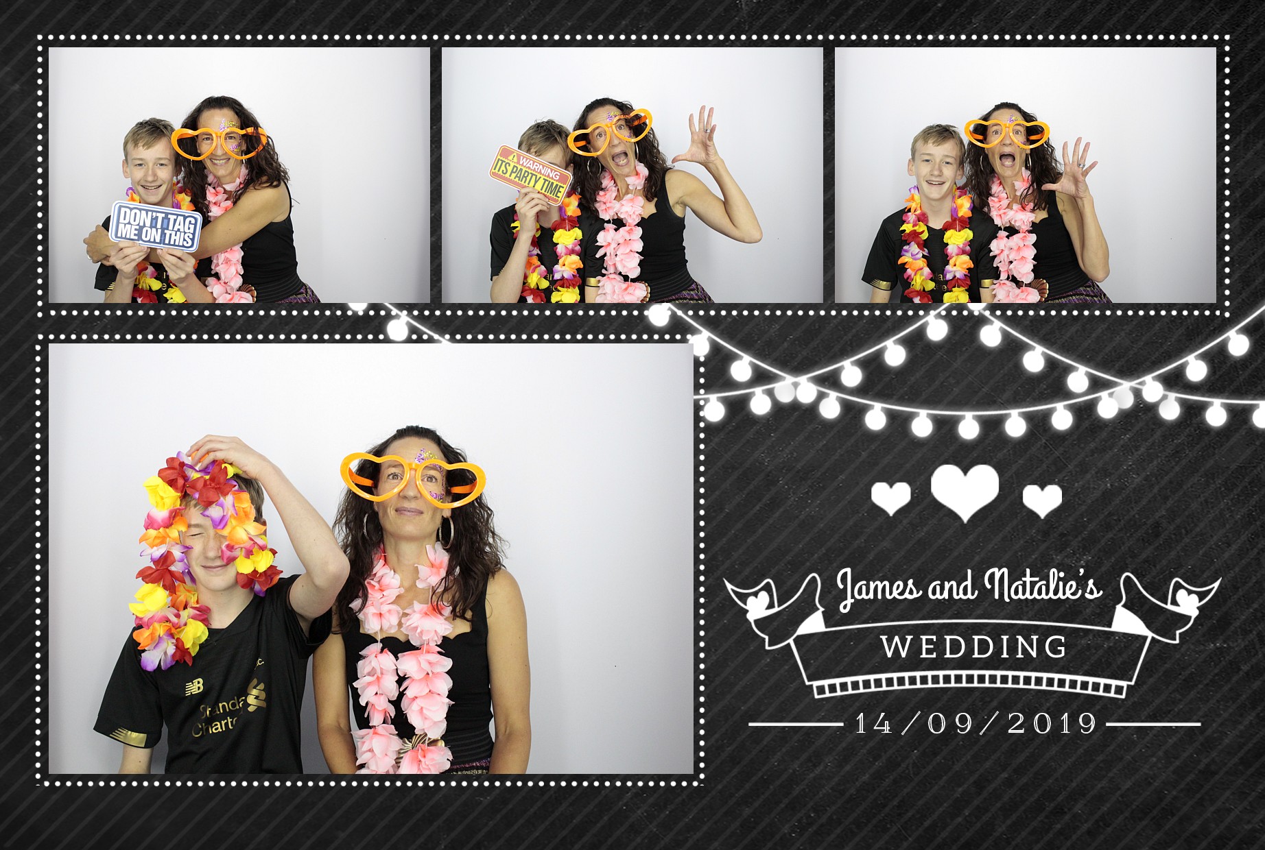 James and Natalie’s Wedding | View more photos from the event at gallery.myphotoboothexperience.co.uk/u/MyPhotoBoothExperienceLtd/James-and-Natalie’s-Wedding